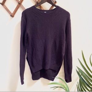 Lululemon seva eggplant wool sweater